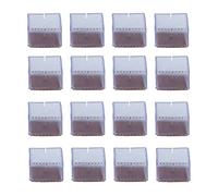 FEEIMOL 16 Pezzi Tappi Sedie Silicone, Feltrini per Sedie per Gambe per Mobili in Legno Quadrato (30-40 mm)