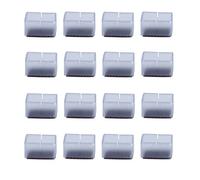 FEEIMOL 16 Pezzi Tappi Sedie Silicone, Feltrini per Sedie per Gambe per Mobili in Legno Quadrato (48-55 mm)