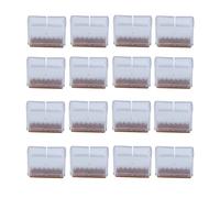 FEEIMOL 16 Pezzi Tappi Sedie Silicone, Feltrini per Sedie per Gambe per Mobili in Legno Rettangolo (53-60 mm)