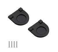 FEEIMOL 2 pezzi Maniglie Invisibile Maniglie per Mobile Nascosta Maniglia Maniglie per Cassetti Cucina Maniglie per Armadietti Maniglie per Porta 25 mm