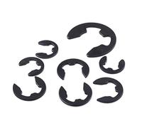 FEEIMOL Anello di Sicurezza E-Clip 6mm Anelli Elastici Anello Interno/Esterno di Fissaggio (200 pcs)
