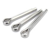 FEEIMOL Copiglie Acciaio Inox, Coppiglia Spaccate, Coppiglie Elastiche, Copiglie di Sicurezza a Molla M2x25mm (100 pcs)