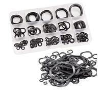 FEEIMOL Kit di 200 Rondelle a Compressione in Acciaio al Carbonio, Rondella Ondulata a Molla M3 M4 M5 M6 M8 M10 M12 M14 M16 M19 M21 M22 M24