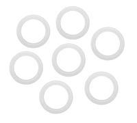 FEEIMOL O-ring in Silicone, Rondelle Clear, Guarnizione Guarnizioni in Gomma 7x1mm (100 pcs)