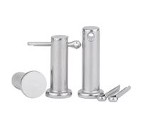 FEEIMOL Perno Cilindrico a Foro Singolo & Coppiglie Assortimento Kit M4x20mm (10 pcs)