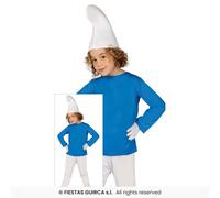 FEEITAS Guirca Costume Carnevale Bimbo Nano Bianco Fiaba Dwarf Età 3-12