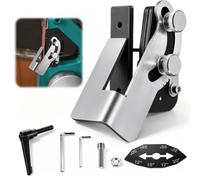 Feekoon Guida angolare per affilare coltelli per levigatrice a nastro 1 x | Compatibile con levigatrici a nastro VEVOR, Bucktool e WEN 1x30, piastra angolare preimpostata, impugnatura a L