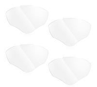 Feekoon Lente di ricambio per schermo facciale compatibile con S8550, compatibile con Honeywell/Uvex S8500/S8510, visiera protettiva di sicurezza, con policarbonato trasparente, non rivestita