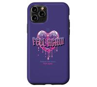 Feel Again - Cuore gocciolante Sadcore Emo Egirl, viola, arte gotica Custodia per iPhone 11 Pro
