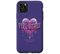 Feel Again - Cuore gocciolante Sadcore Emo Egirl, viola, arte gotica Custodia per iPhone 11 Pro Max