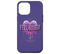 Feel Again - Cuore gocciolante Sadcore Emo Egirl, viola, arte gotica Custodia per iPhone 12 Pro Max