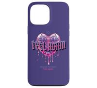 Feel Again - Cuore gocciolante Sadcore Emo Egirl, viola, arte gotica Custodia per iPhone 13 Pro Max