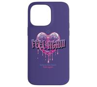 Feel Again - Cuore gocciolante Sadcore Emo Egirl, viola, arte gotica Custodia per iPhone 14 Pro Max