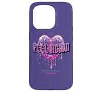 Feel Again - Cuore gocciolante Sadcore Emo Egirl, viola, arte gotica Custodia per iPhone 15 Pro