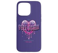 Feel Again - Cuore gocciolante Sadcore Emo Egirl, viola, arte gotica Custodia per iPhone 15 Pro Max