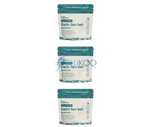 Feel Complete Organic Approved Celtic Sea Salt Ultra Fine 200g Confezione 3