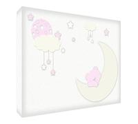 Feel Good Art BEARMOON-A5BLK-13G - Diamante in acrilico, 21 x 14 x 2 cm, colore: Rosa chiaro