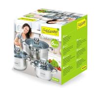 E_0002_S9131950 Feel Maestro Casseruole Feel Maestro MR-2220-6L Argentato Acciai