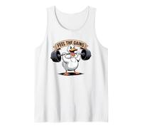 Feel The Gains Duck - Allenamento per Sollevamento Pesi Canotta