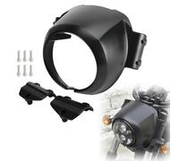 Feele in alluminio motociclistico Fetta di carenatura superiore compatibile con Indian Scout SEXT 2016 2025 Indian Scout 2015 2025 Accessori(Matte Black)