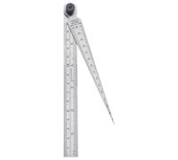 Feeler Gauge Righello Misuratore conico Righello Metrico Acciaio Inox Diametro Interno Strumento di Misura Feeler Taper Metrico Acciaio Inox Strumenti Diametro Interno