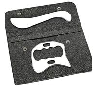 FeelFree Sport Gua Sha - Raschietto per massaggio in acciaio inox, per muscoli, mobilitazione dei tessuti molli, terapia fisica per schiena, gambe, braccia