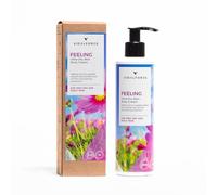 FEELING, Crema Corpo Idratante Pelle Secca - Crema corpo Bio con 12 potenti ingredienti come olio di rosa canina, Amalaki, Jojoba, Karité, Avocado o Neem - Crema pelle secca - Crema corpo donna