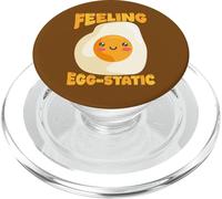 Feeling Egg-Static - Simpatico design a forma di uovo fritto PopSockets PopGrip per MagSafe