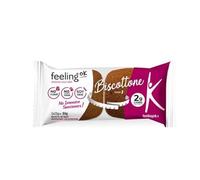 Feeling Ok Bisottone Confezione da 15 Biscotti da 50g (2x25g) (Cacao)