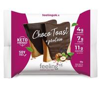Feeling Ok Choco Toast Start Fette Biscottate con Copertura al Cacao, 50g