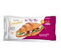 FEELING OK Croissant Optimize Salty - cornetto Proteico Salato (Box da 50 gr x 10 Croissant).