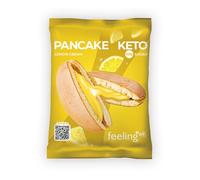 Feeling Ok Pancake Keto crema al limone - Pancake proteico per la dieta chetogenica, 50 g