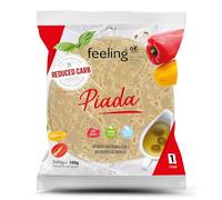 Feeling Ok Piada Start Piadina a Ridotto Tasso di Carboidrati Adatto Vegani, 100g