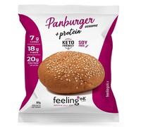 Feeling Ok Preparato alimentare Feeling Ok Pan Burger Start proteico, 80g