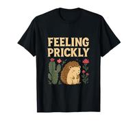 Feeling Prickly Cottagecore, motivo: cactus a forma di riccio Maglietta