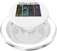 Feeling Spooky Ghost Cat Witch Pumpkin PopSockets PopGrip per MagSafe