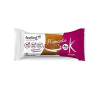 Feelingok Plumcake Scatola da 10 Snack proteici da 45g (Arancio)