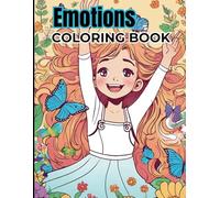 Feelings Unfold: Coloring Book for Kids to Learn Emotions, Bold and Easy, Simple and Big Designs