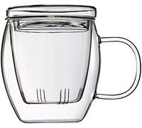 Feelino - Tazze con Coperchio e Filtro One And Go, 400 ml, perfette in Viaggio o in Ufficio