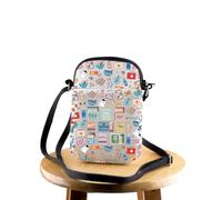 FEELMEM Farmacia Tecnico Crossbody Bag RX Farmacista Regali Farmacia Tech Regali Borsa per Farmacista Rx Infermiera Regali di Laurea, Beige, size