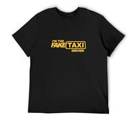 Feels Coolly Casual T-Shirt Faketaxi, I'm The Fake Taxi Driver Inspired DesignHomme Bianca Black M