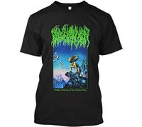Feels Coolly Trendy T-Shirt NWT Blood Incantation Hidden History of The Human Race Band LogoBlack Black L