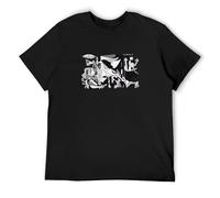 Feels Coolly Trendy T-Shirt Pablo Picasso Guernica 1937 Reproduction Black 3XL