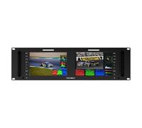 FEELWORLD D71 PLUS Monitor Rackmount 3RU da 7 pollici doppio Monitor IPS 4K HDMI