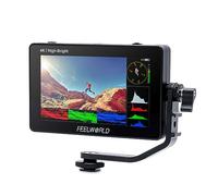 FEELWORLD F6 PLUSX 5,5 pollici 1600nit Monitor da Campo 4K HDMI Monitor Touch Screen ad alta luminosità per fotocamera DSLR con HDR 3D Lut Piccolo Full HD 1920x1080 IPS Video Peaking Focus Assist