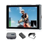 FEELWORLD FW759PRO 7 Pollici Monitor da Campo touchscreen 4K HDMI DSLR monitor esterno fotocamera con con batteria da 2200 mAh e borsa 3DLUT HDR, forma d'onda, indicatore 9:16 per fotocamera