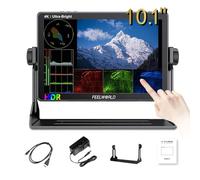 Feelworld LUT11 10.1 pollici Touchscreen DSLR Camera Field Monitor Ultra Luminosità 2000nit, 4K HDMI, 1920X1200 IPS Panel Compatibile con DJI (HDMI)