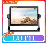 Feelworld LUT11 Monitor HDR video DSLR da 10,1 pollici 2000nit ultra alto luminoso 4K HDMI Daylight con touch screen Nuovo menu UI