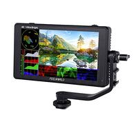 FEELWORLD LUT6 - Schermo touch da 15,2 cm per fotocamera DSLR 1920 x 1080 IPS con 2600 nits HDR/3D LUT forma d'onda VectorScope istogramma 4K HDMI ingresso uscita