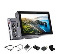 Feelworld Monitor da Campo X5L, Display IPS 6 Pollici, 1920x1080, 1200cd/m², Batteria 3000mAh, HDMI